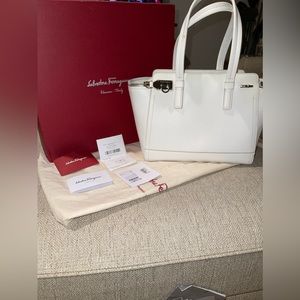 White Salvatore Ferragamo